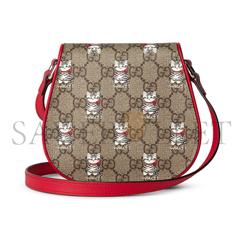 GUCCI CHILDREN'S PRINTED GG SHOULDER BAG 814014 (16*15*2.5cm) GUCCI CHILDREN'S PRINTED GG SHOULDER BAG 814014 (16*15*2.5cm)